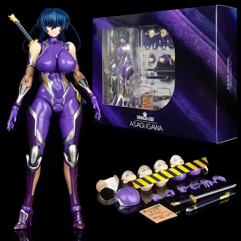 Model Kit Waifu - 세컨드 액스 아사기 이가와 액션 피규어