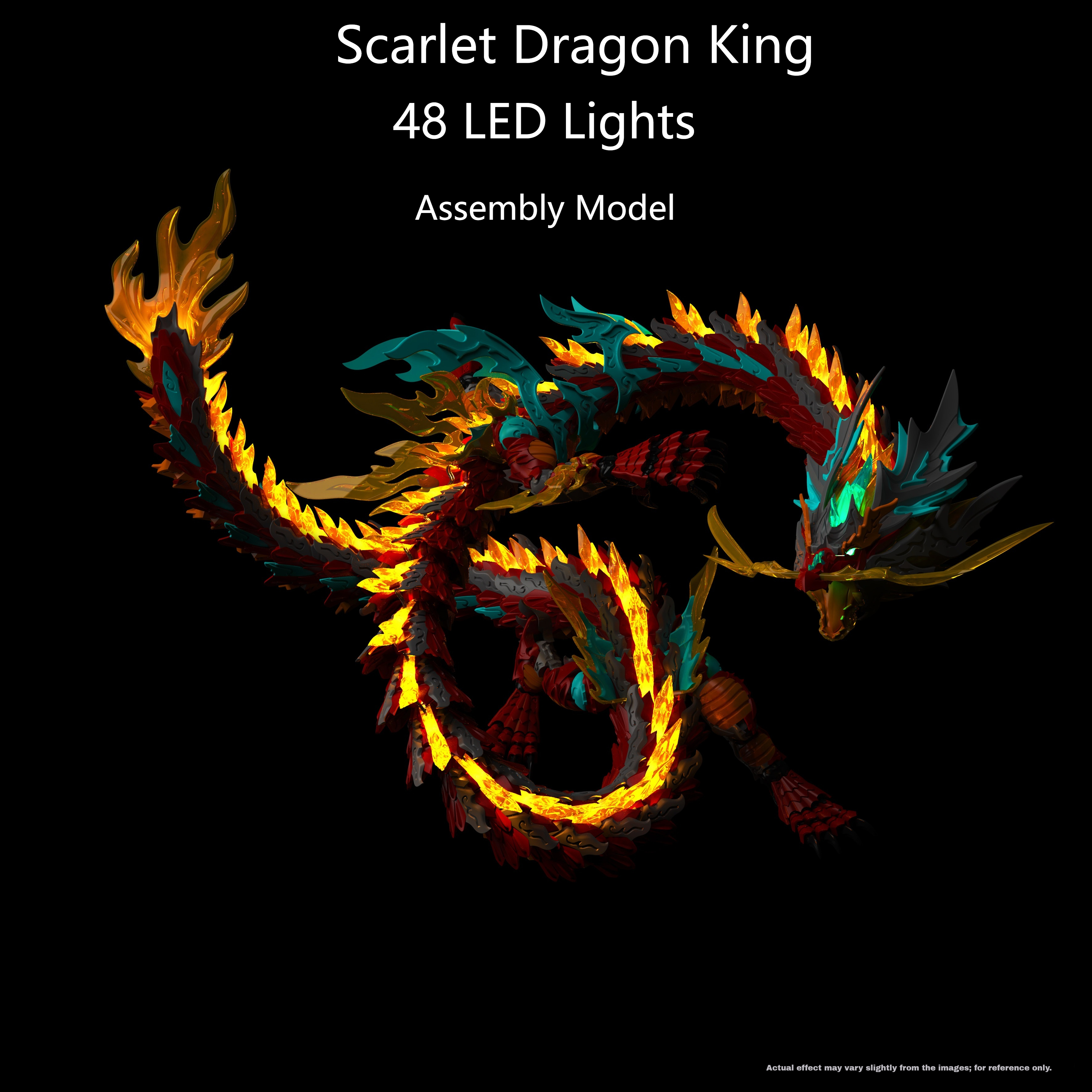 Model Kit Fenrir - 【드래곤 라자】Zl0001 스칼렛 드래곤 킹 원격