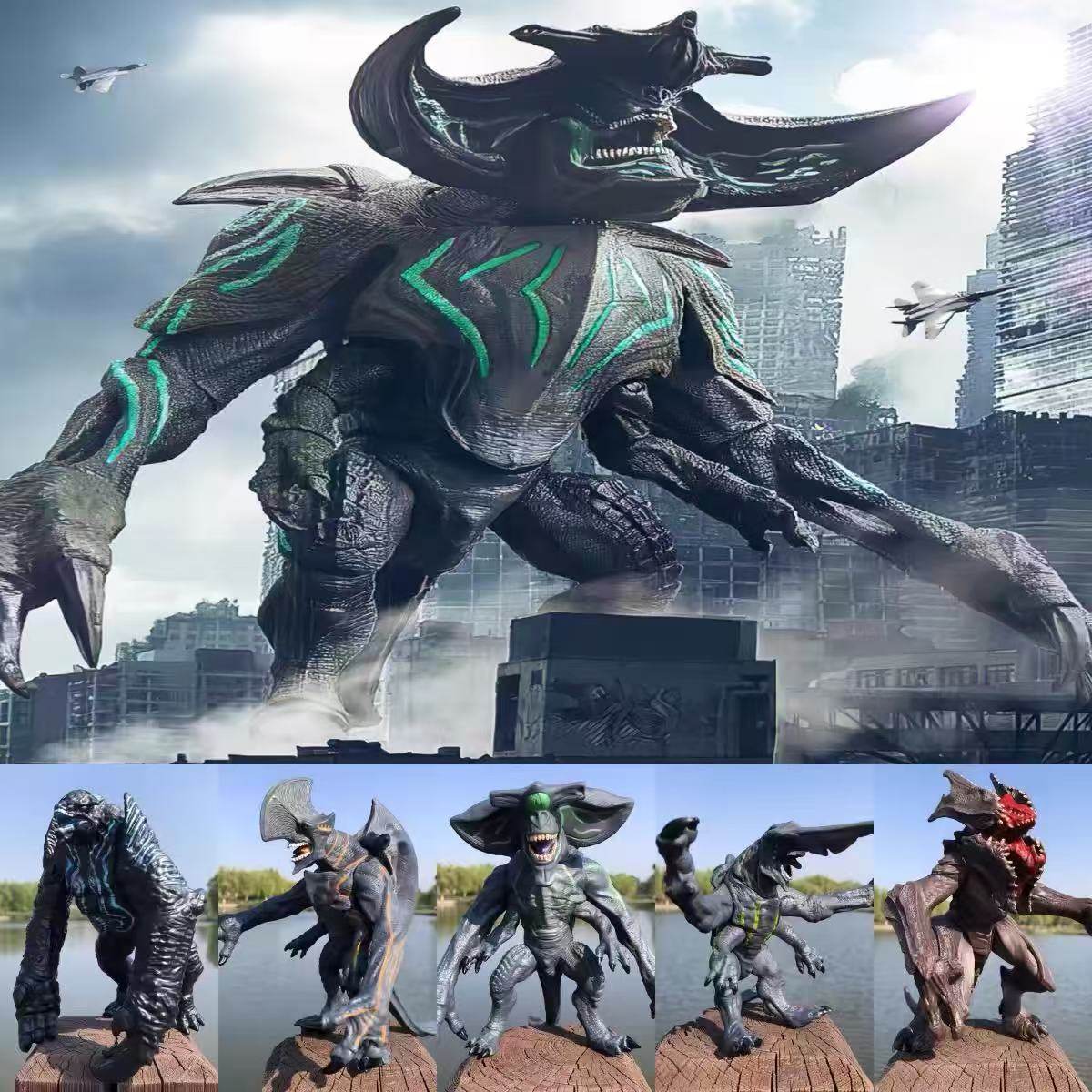 Model Kit Pacific Rim - 2025년 신제품 몬스터 스커너 리스백 메가