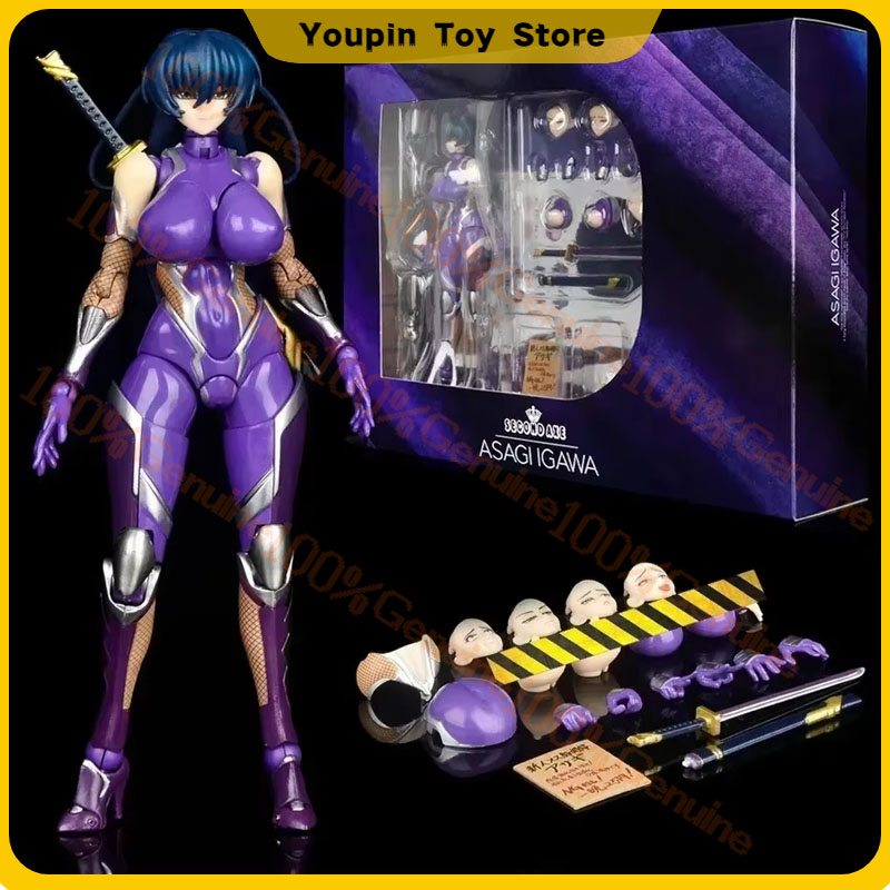Model Kit Waifu - 세컨드 액스 아사기 이가와 액션 피규어