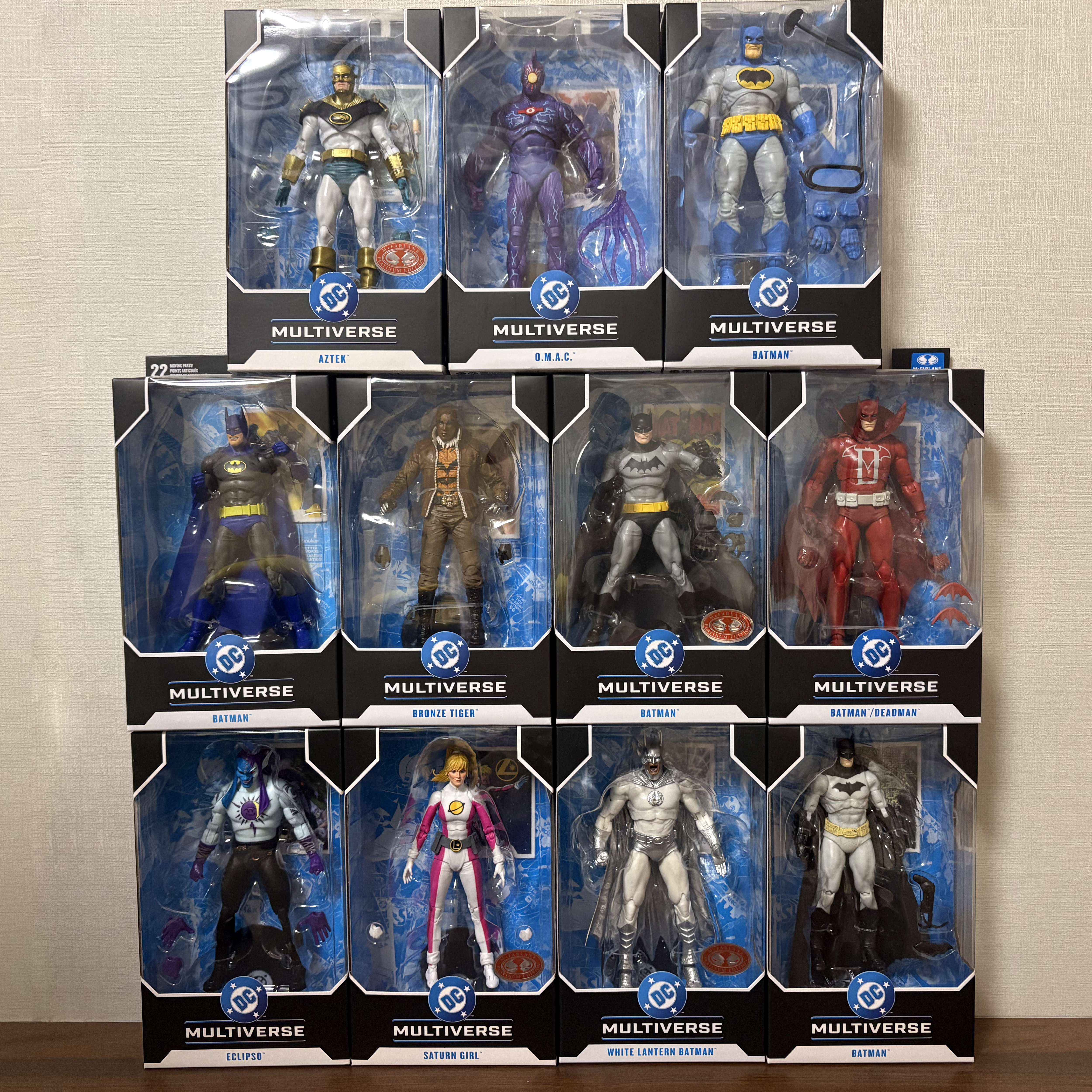 Model Kit Batman - 맥팔레인 토이즈 데드맨/뉴 52/다크 나이트/오맥/아즈텍/사턴 걸/에클립소/브론즈