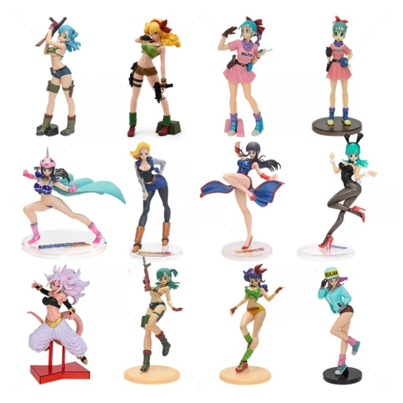 Model Kit Waifu - 12 스타일 애니메이션 드래곤 볼 Z