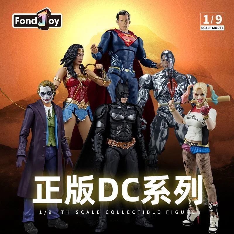 Model Kit Harley Quinn - FondJoy 정품 DC 코믹스 7인치 수집가용