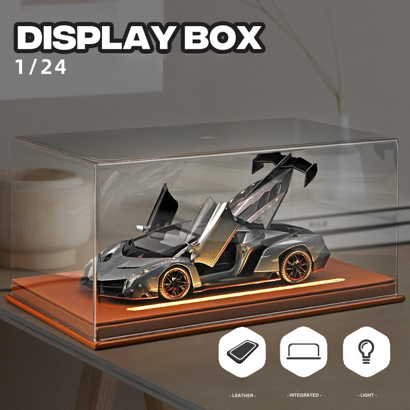 Model Kit Display - 1:24 합금 자동차 모델 시뮬레이션 자동차