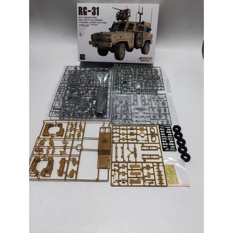 Model Kit Rg - 키네틱 K-61010 1/35 스케일 캐나다 RG-31