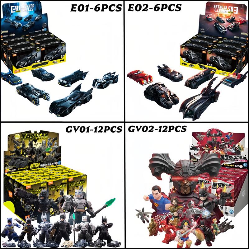 Model Kit Batman - 블로키즈 DC 마블 히어로 배트맨 스타