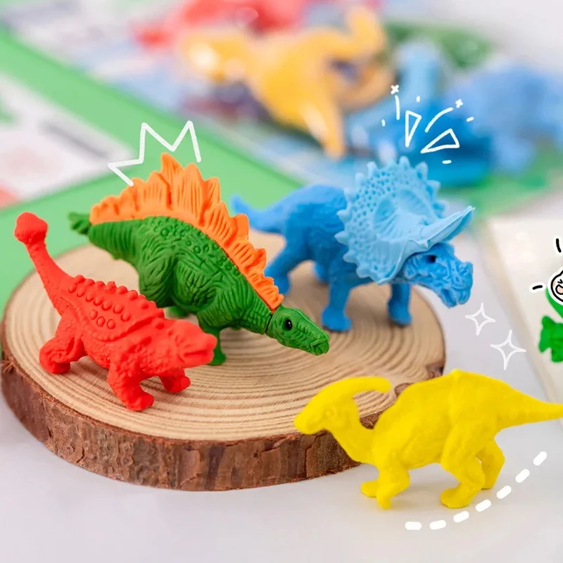 Model Kit Dinosaur Bandai - 4PCS/1set 크리 에이 티브 만화 3D
