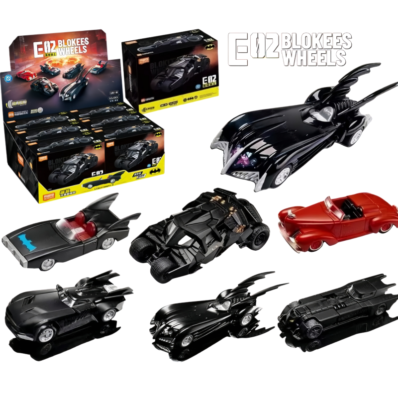 Model Kit Batman - 새로운 블록즈 배트모빌 블라인드 박스 DC배트맨