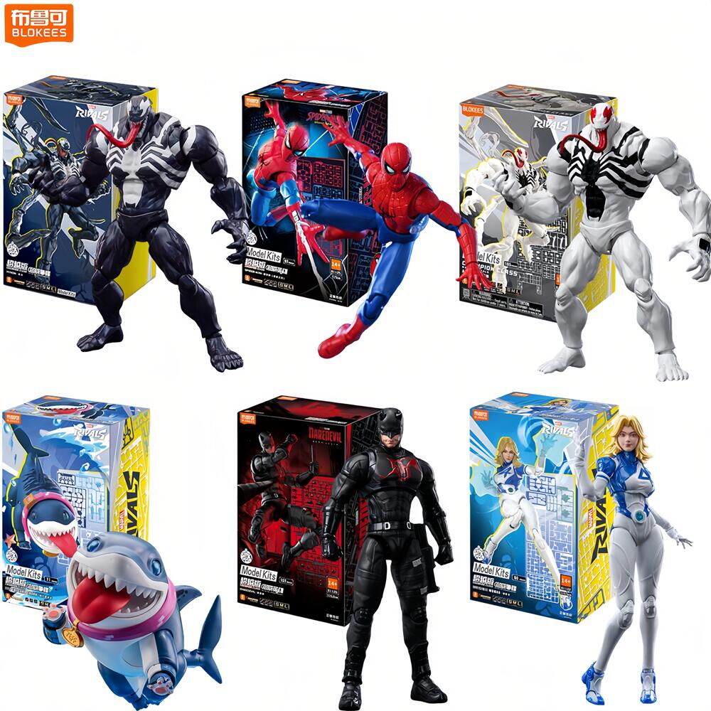 Model Kit Harley Quinn - 블로키스 스파이더맨 안티-베놈 데어데빌 액션 피규어