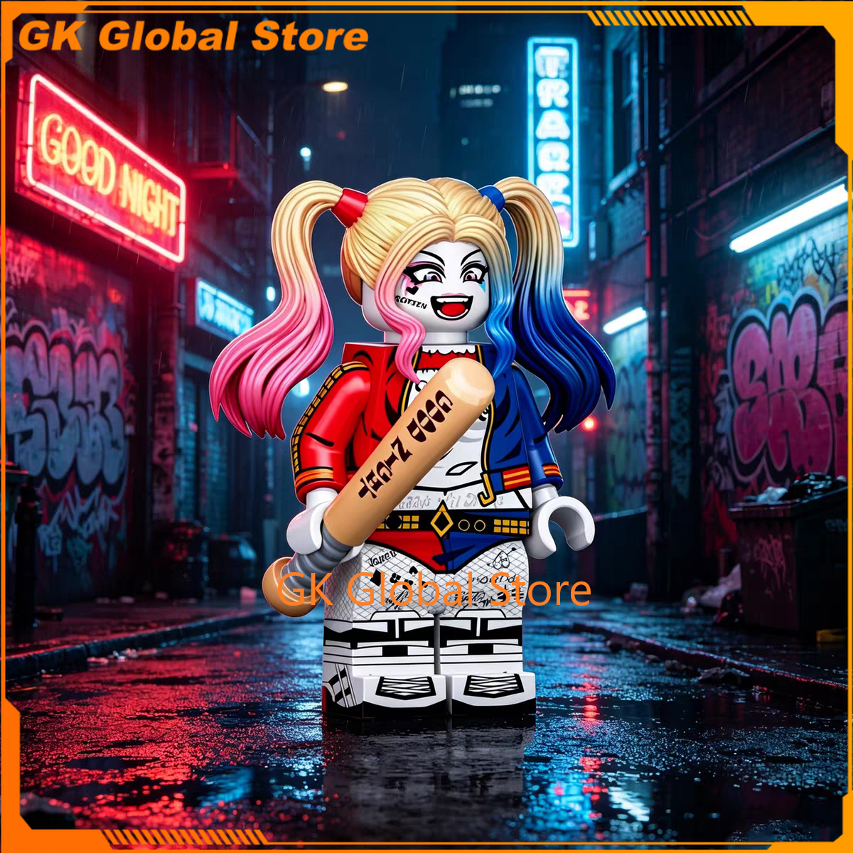 Model Kit Harley Quinn - 5cm 영화 피규어 할리 퀸 페리미터