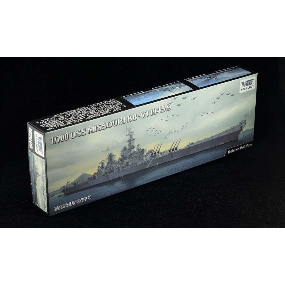 Model Kit Uss Missouri - VEE HOBBY E57003 1/700 U.S.S. 미주리