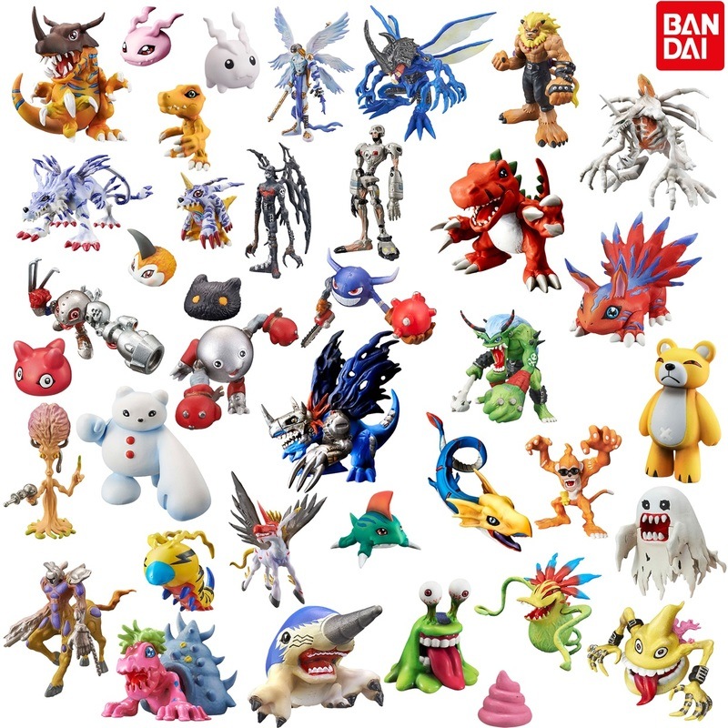 Model Kit Digimon - 반다이 정품 가샤폰 장난감 디지몬 모험