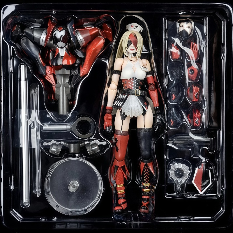 Model Kit Harley Quinn - 플레이 아트즈 퀸 액션 피규어 DC