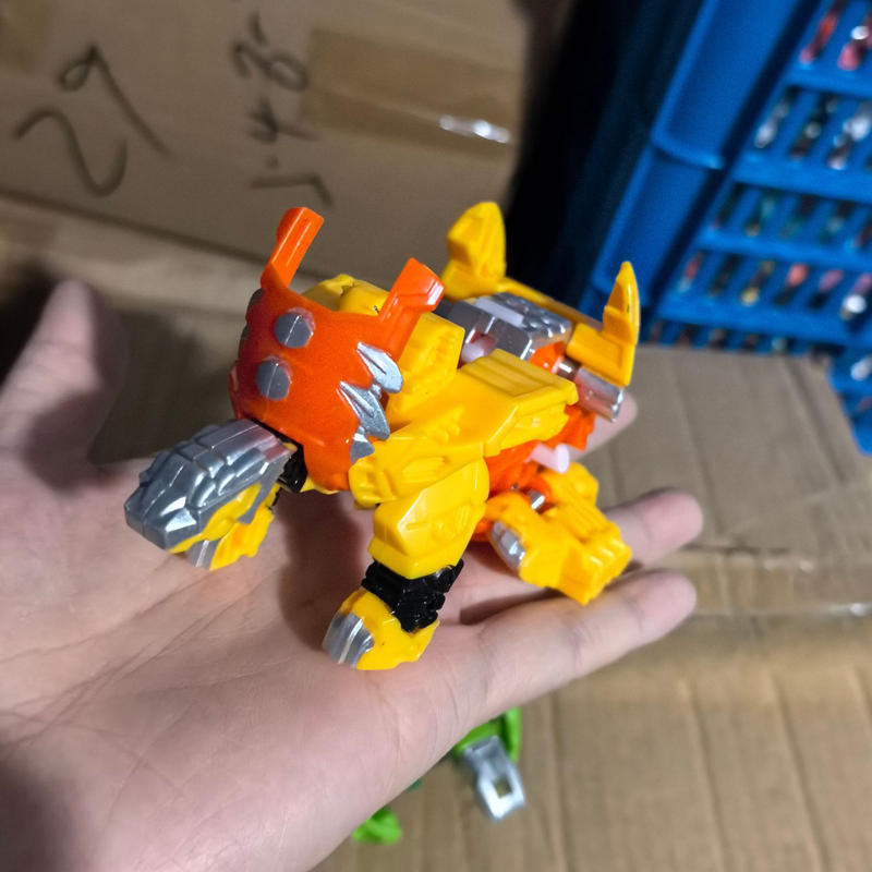 Model Kit Dinosaur Bandai - 공룡알 변신 몬스터 로봇 디노 액션