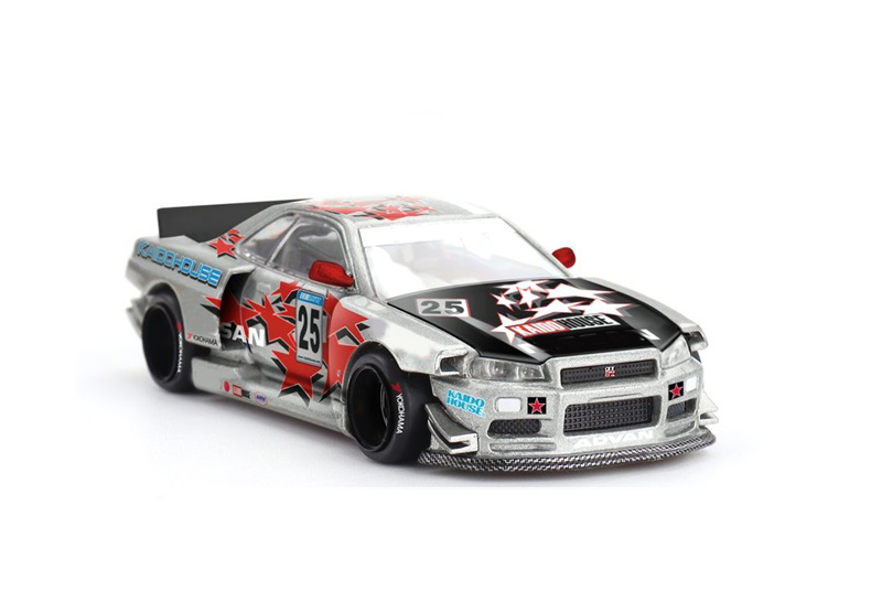 Model Kit R34 - 카이도 하우스 x 미니 GT 스카이라인