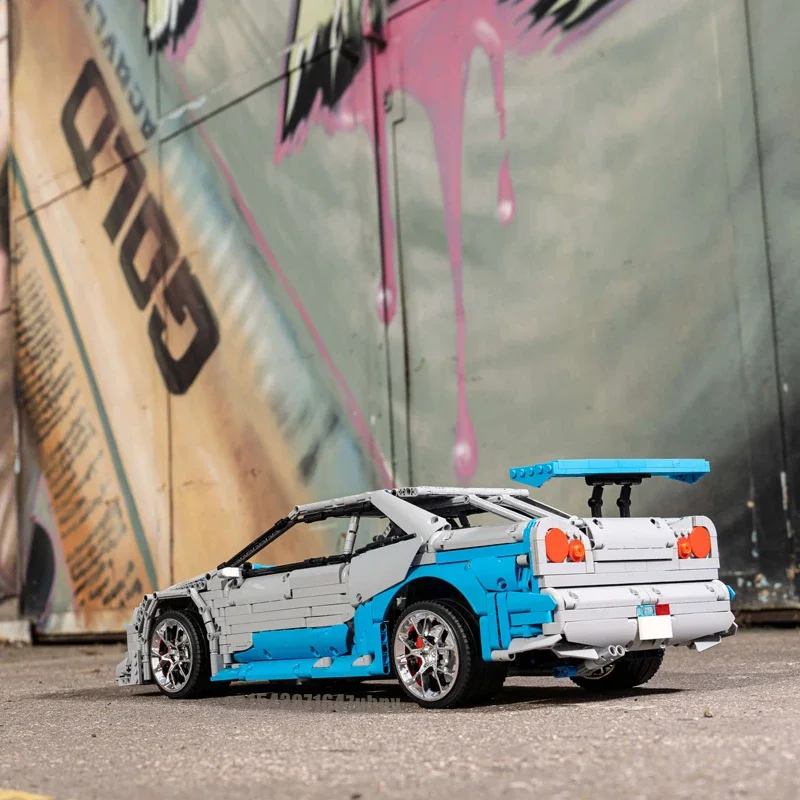 3383PCS supercar 모델 빌딩 키트 블록 자 - Model Kit R34 리뷰 및 가격