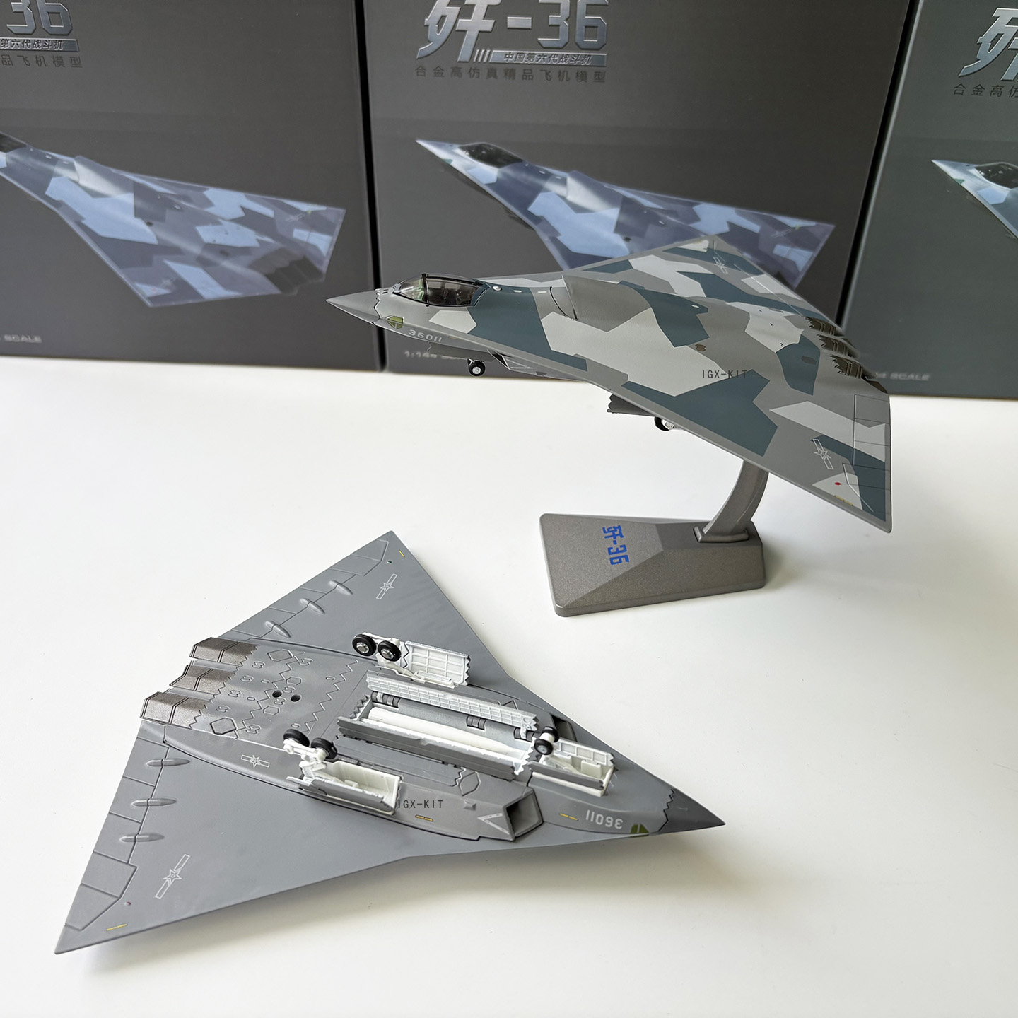 1/144 J-36 중국 6세대 항공기 J36 컷크랙  - Model Kit Aircraft 리뷰 및 가격
