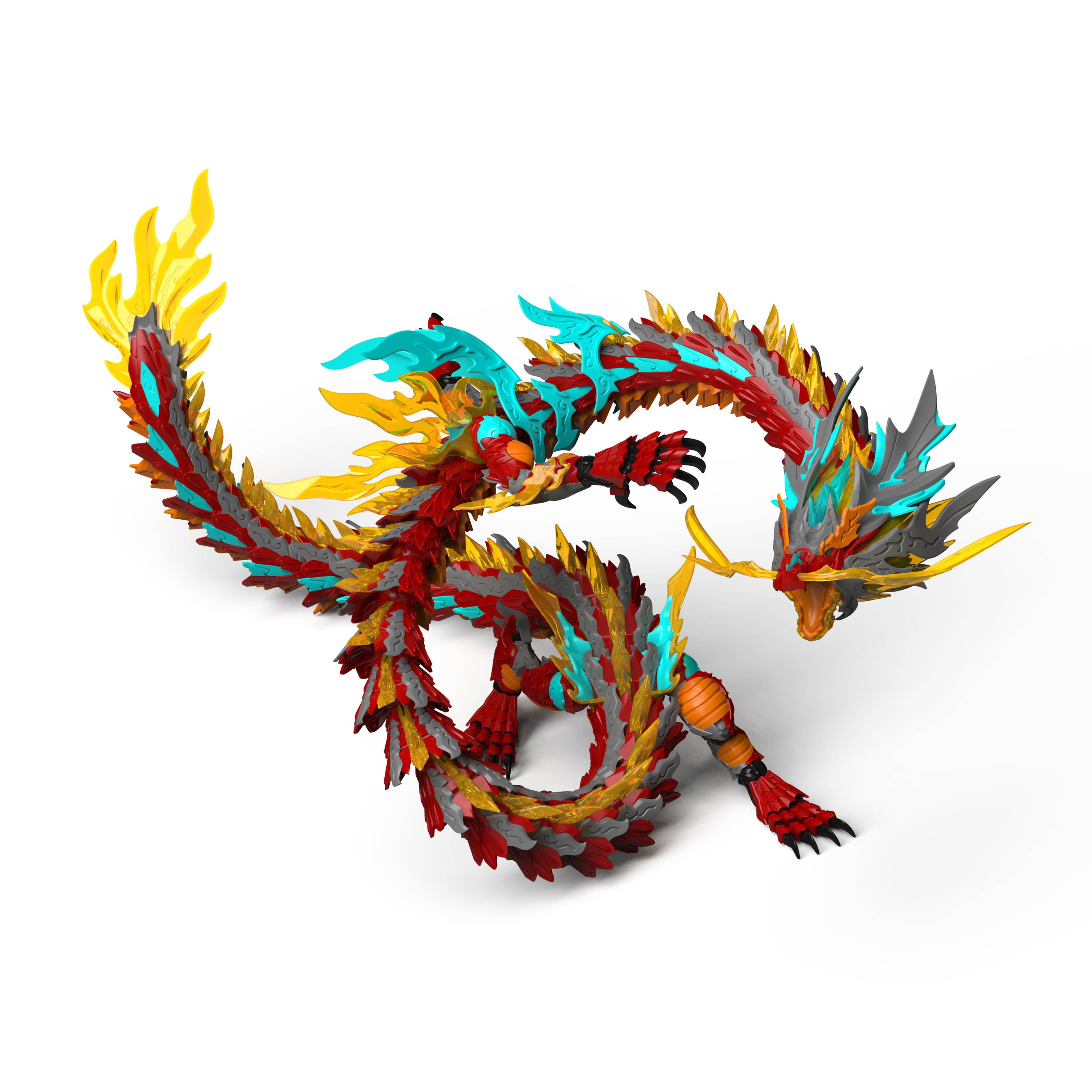 【드래곤 라자】Zl0001 스칼렛 드래곤 킹 원격 조종 - Model Kit Fenrir 리뷰 및 가격
