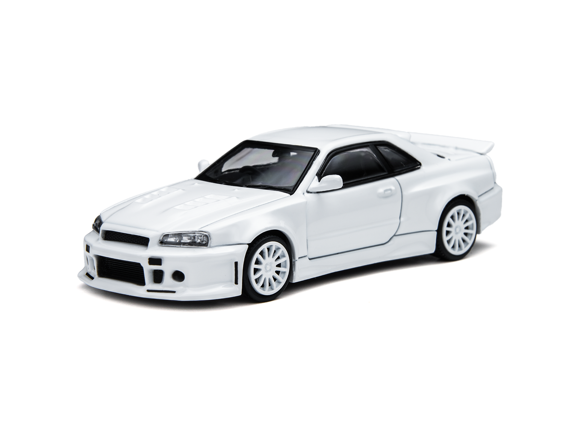 타임마이크로 1/64 R34 화이트 타이거 투스 엔지니 - Model Kit R34 리뷰 및 가격
