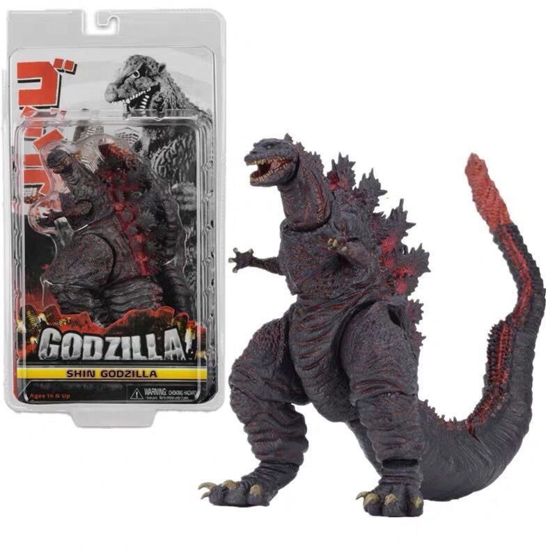 재고 있음 NECA 영화 버전 2016 리얼 고질라 공 - Model Kit Dinosaur Bandai 리뷰 및 가격