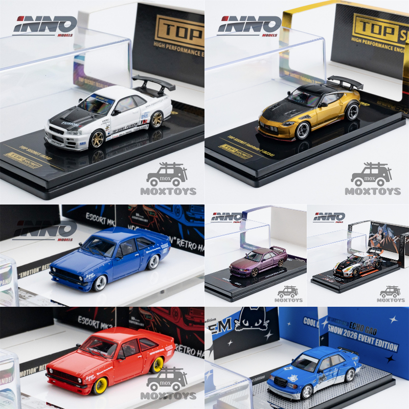 INNO 1:64 R34 RZ34 에스코트 MK2 R3 - Model Kit R34 리뷰 및 가격