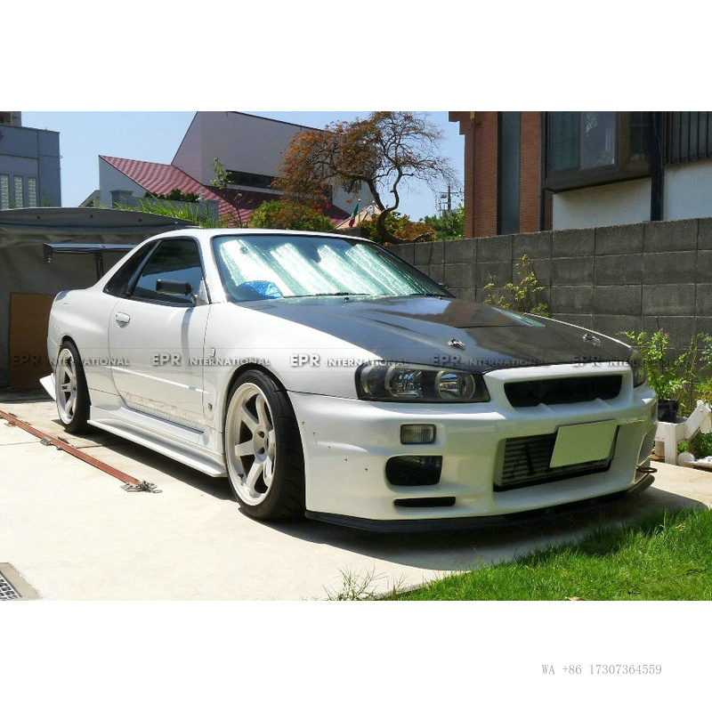 닛산 GTR 스카이라인 R34 카본 파이버 소형 바디킷 - Model Kit R34 리뷰 및 가격
