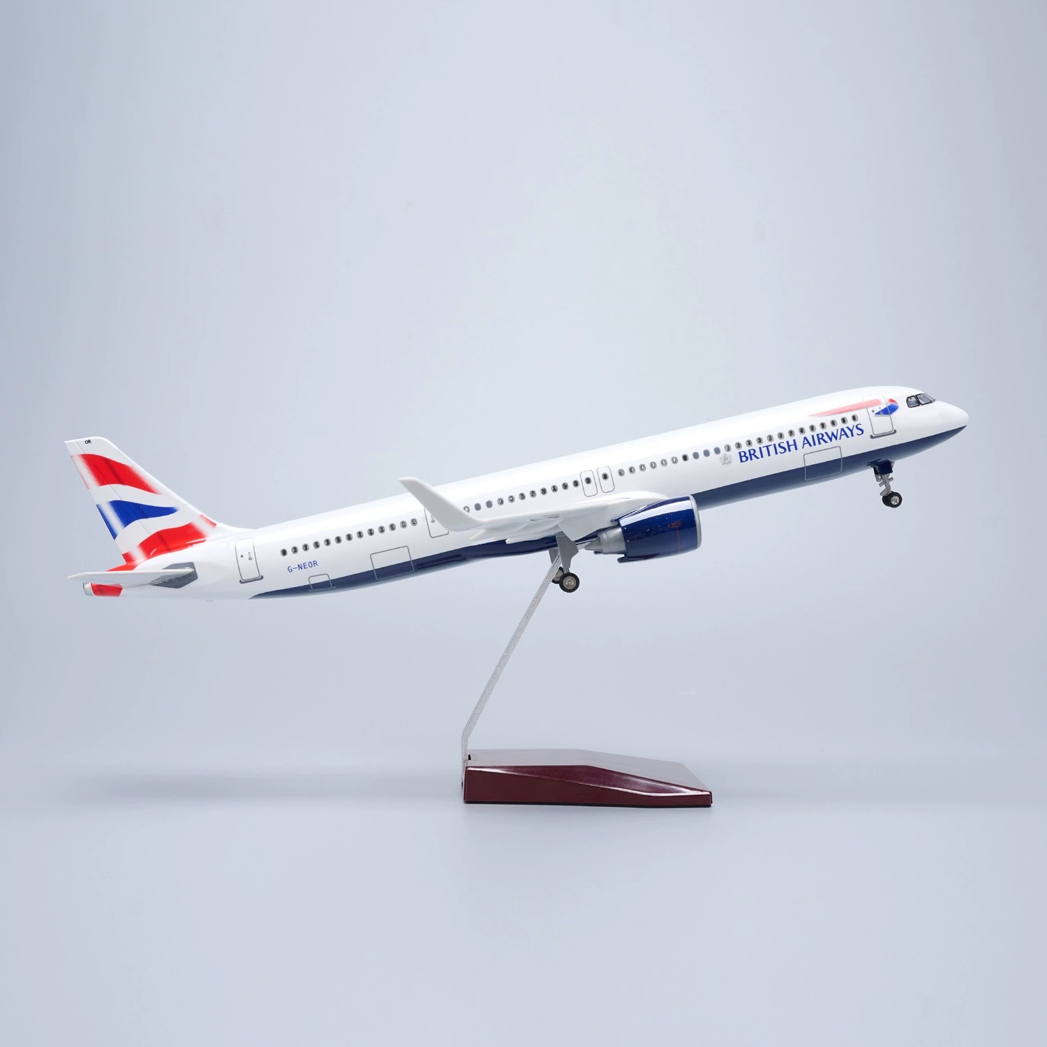 1/100 스케일 비행기 수지 A321 네오 영국 항공 - Model Kit Aircraft 리뷰 및 가격