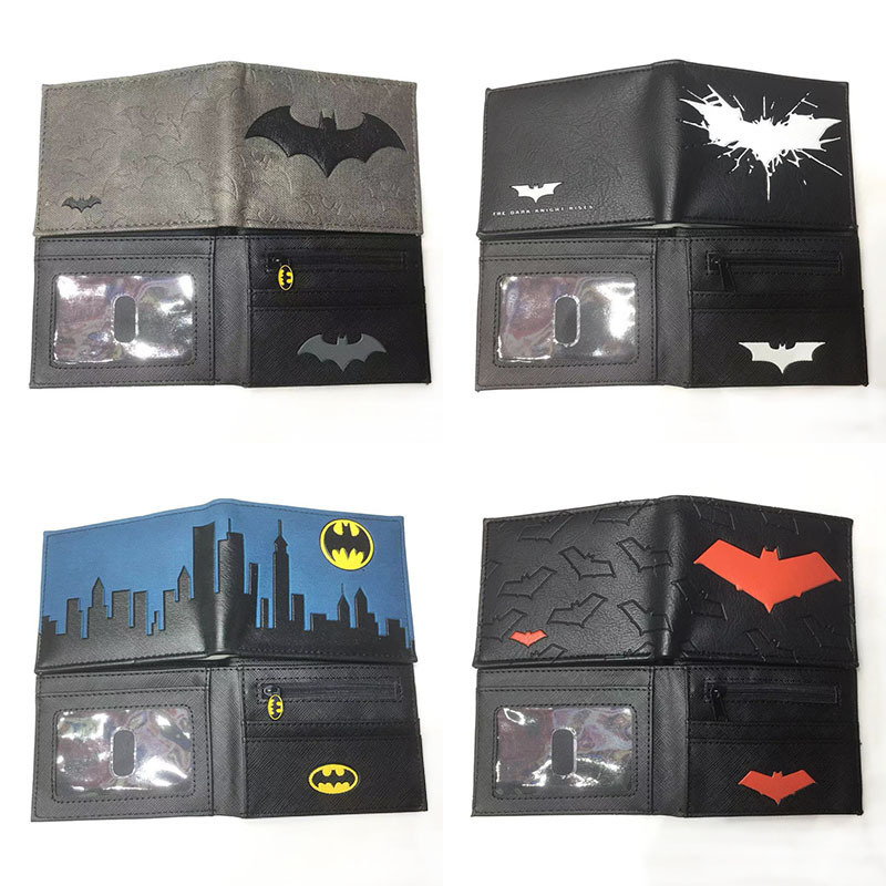 DC 배트맨 슈퍼히어로 이중 접이식 PU 가죽 블랙 그 - Model Kit Batman 리뷰 및 가격
