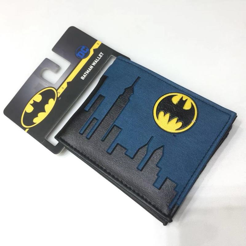 DC 배트맨 슈퍼히어로 이중 접이식 PU 가죽 블랙 그 - Model Kit Batman 리뷰 및 가격