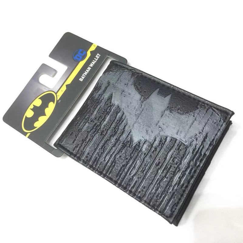 DC 배트맨 슈퍼히어로 이중 접이식 PU 가죽 블랙 그 - Model Kit Batman 리뷰 및 가격