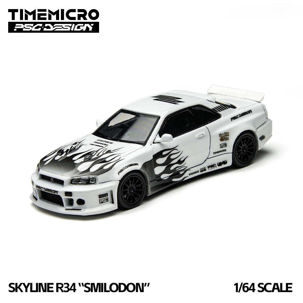 타임마이크로 1:64 R34 스마일로돈 흑백 라이버리  - Model Kit R34 리뷰 및 가격