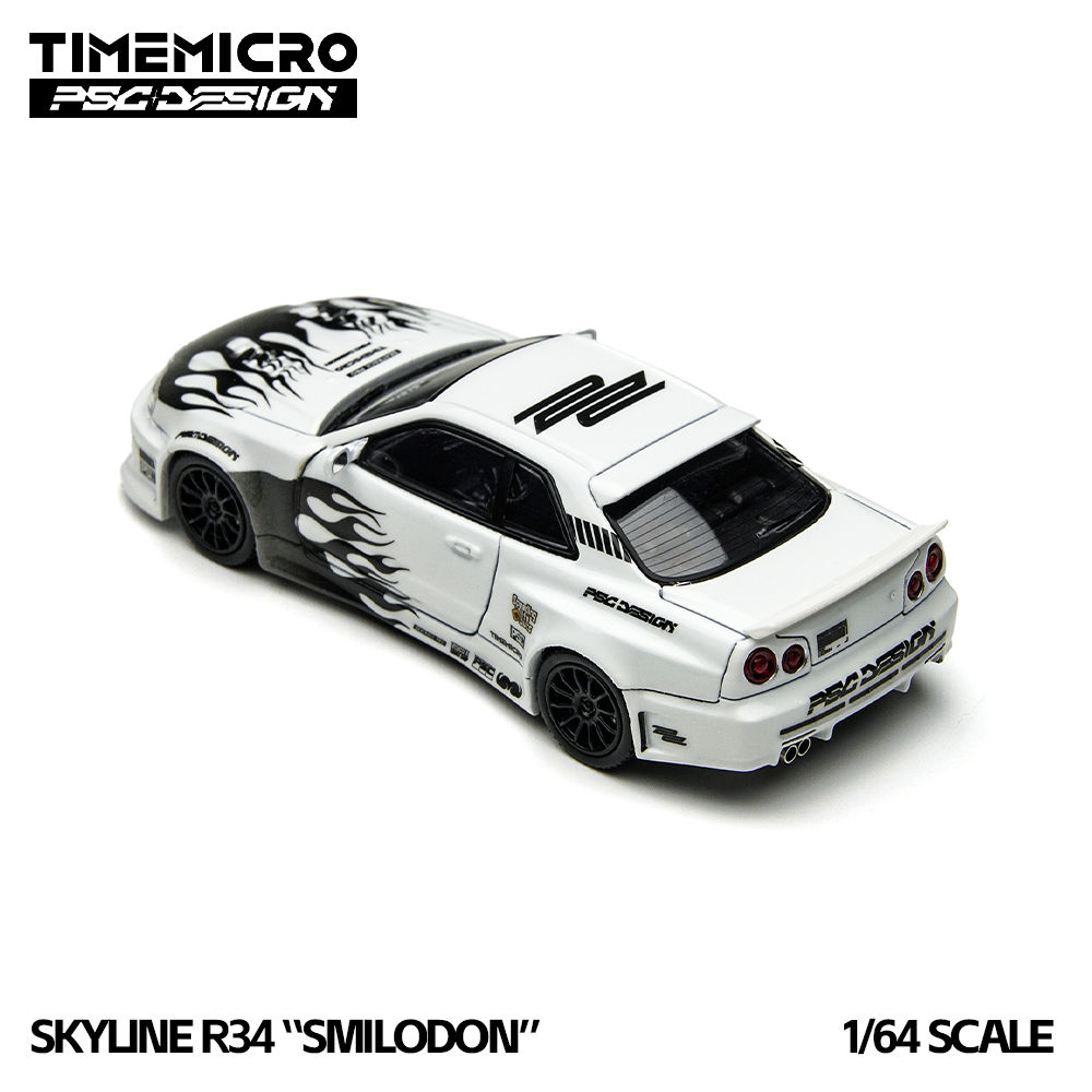 타임마이크로 1:64 R34 스마일로돈 흑백 라이버리  - Model Kit R34 리뷰 및 가격