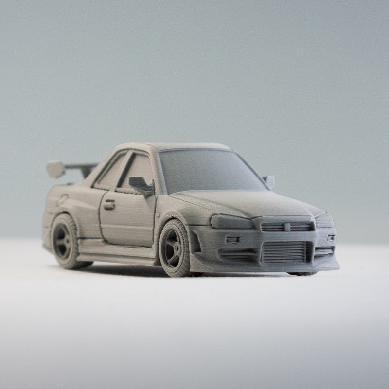 닛산 GTR R34 자동차 모델 조립 키트 3D 프린팅 - Model Kit R34 리뷰 및 가격