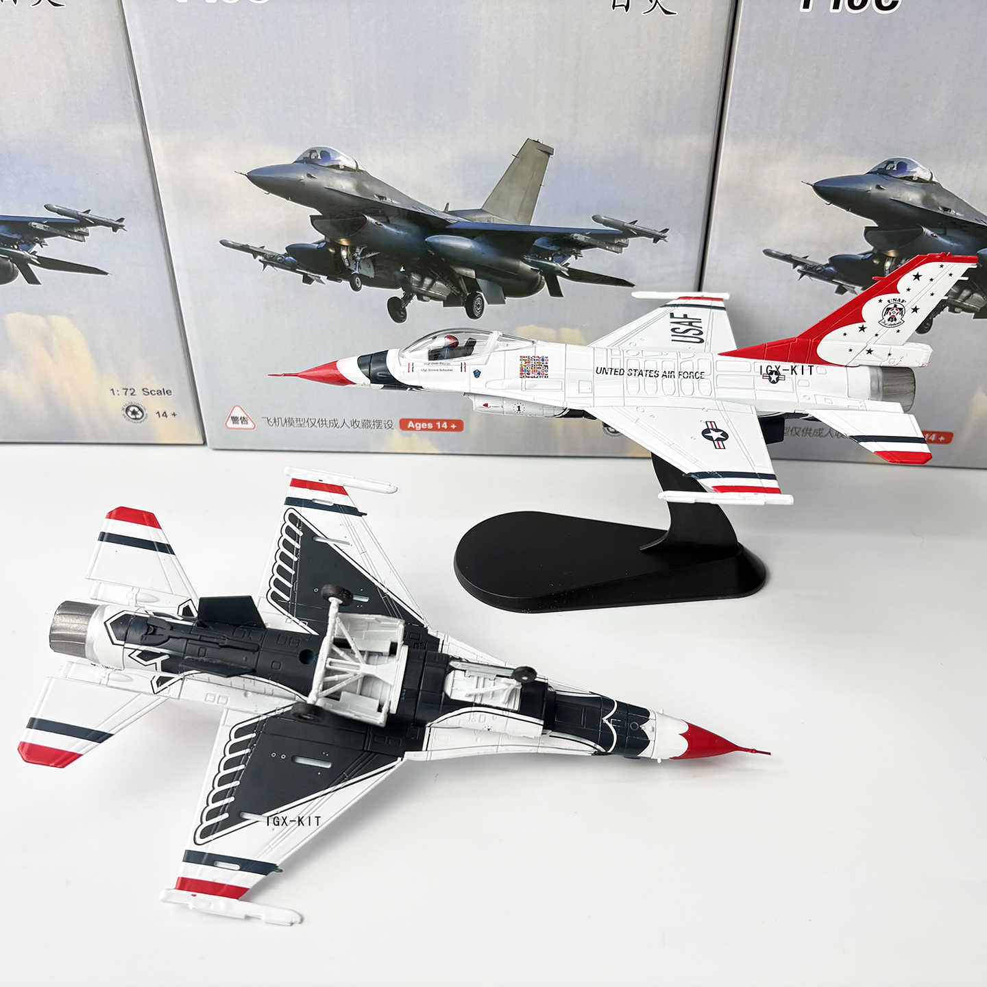 1/72 스케일 미국 공군 F-16C 썬더버드 F16  - Model Kit Aircraft 리뷰 및 가격