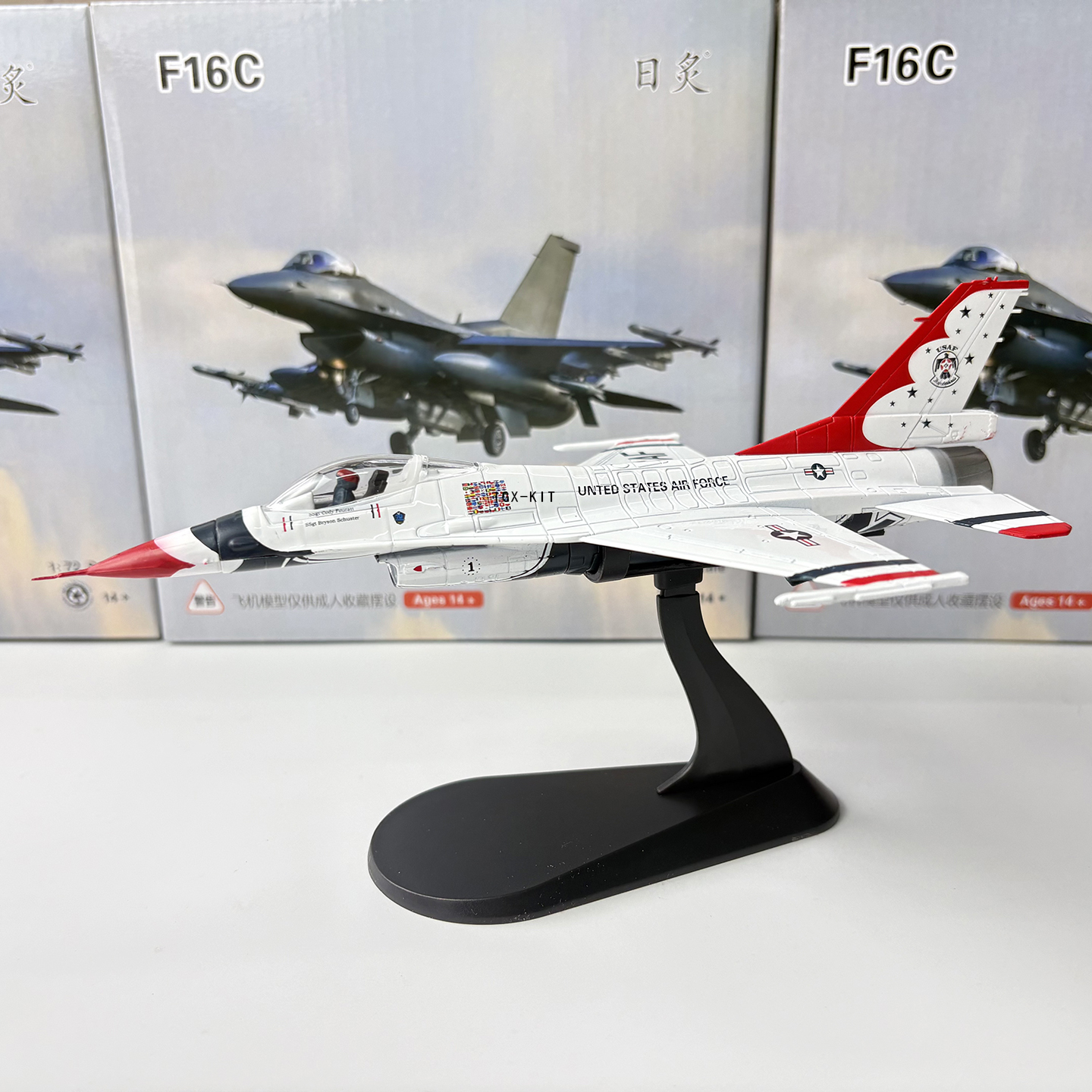 1/72 스케일 미국 공군 F-16C 썬더버드 F16  - Model Kit Aircraft 리뷰 및 가격