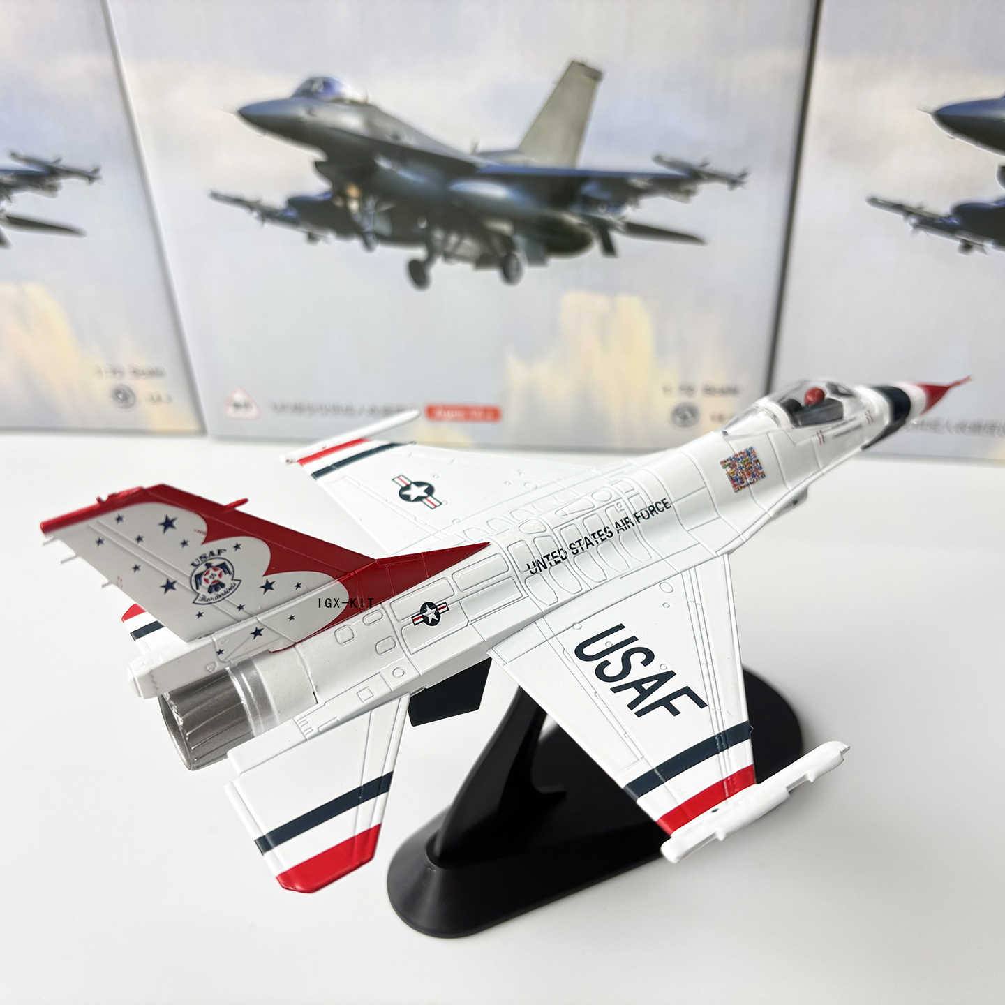 1/72 스케일 미국 공군 F-16C 썬더버드 F16  - Model Kit Aircraft 리뷰 및 가격