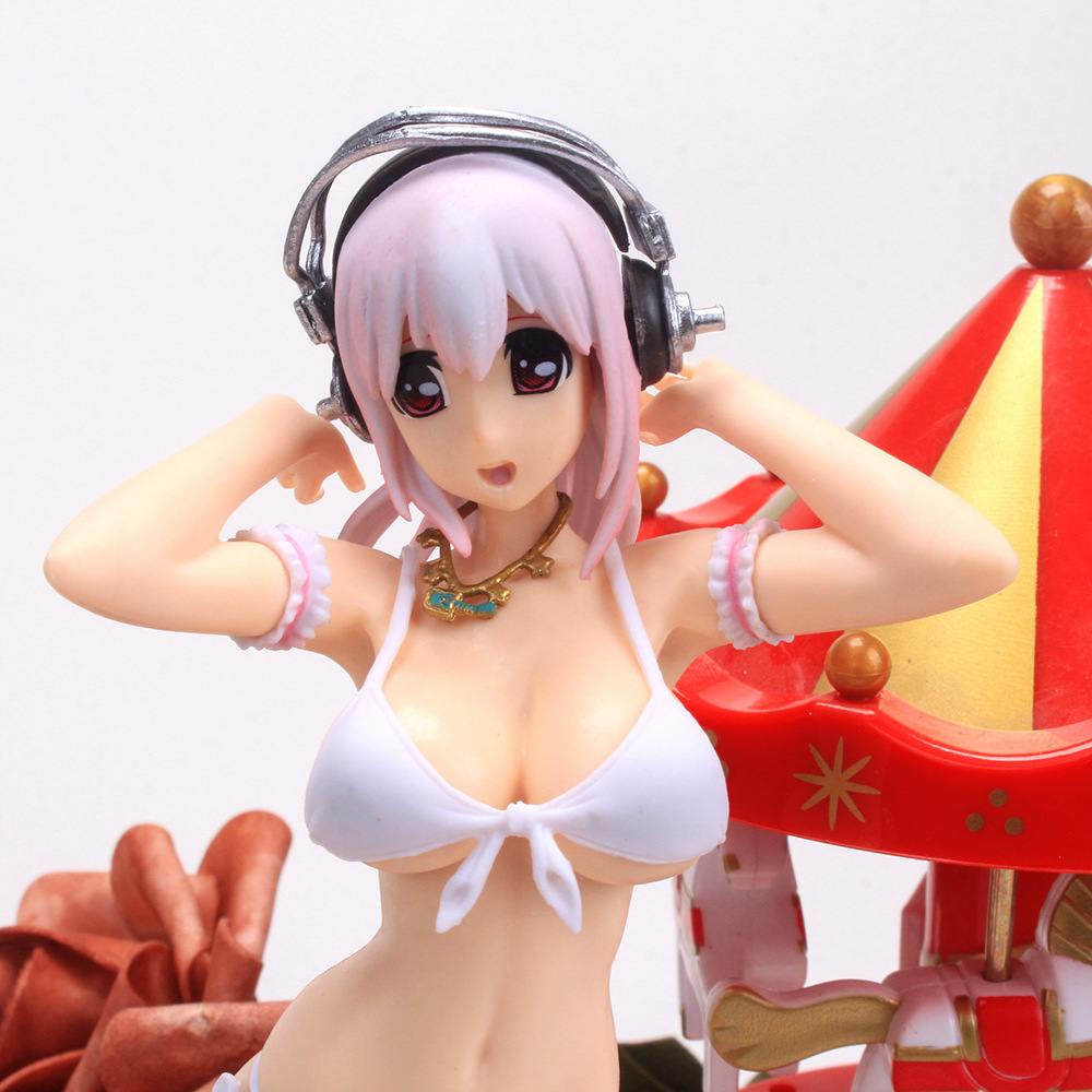 섹시한 애니메이션 피규어 니트로 슈퍼 소닉 슈퍼 소닉  - Model Kit Waifu 리뷰 및 가격
