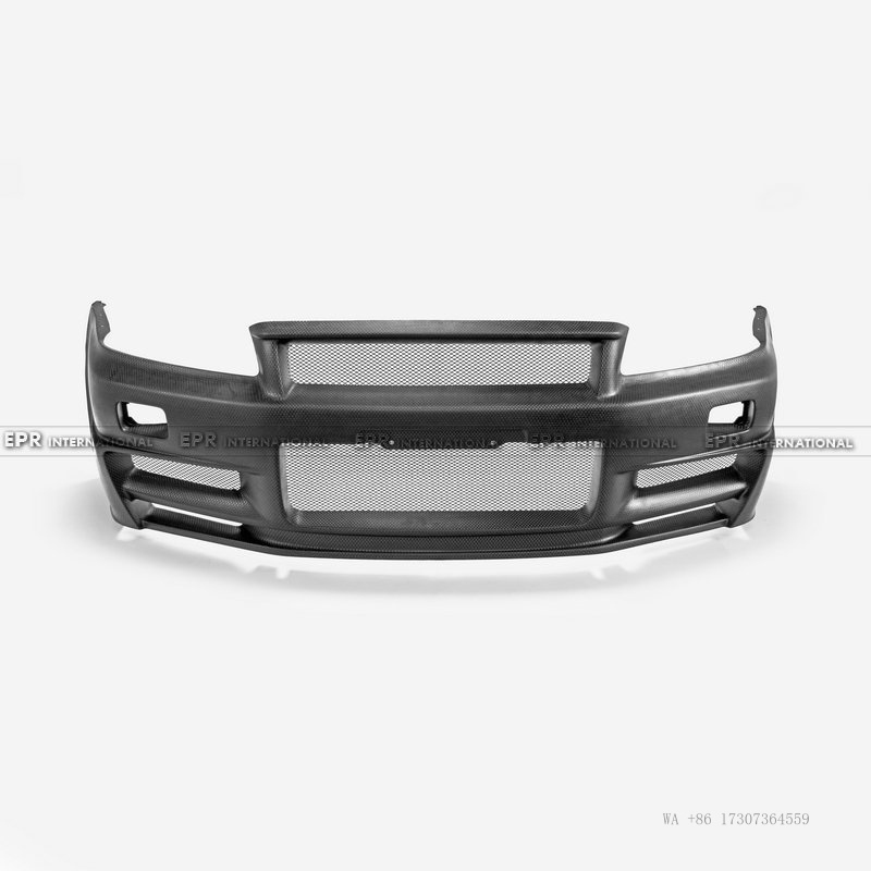 닛산 GTR R34 NSM 모델 카본 파이버 프론트 범 - Model Kit R34 리뷰 및 가격