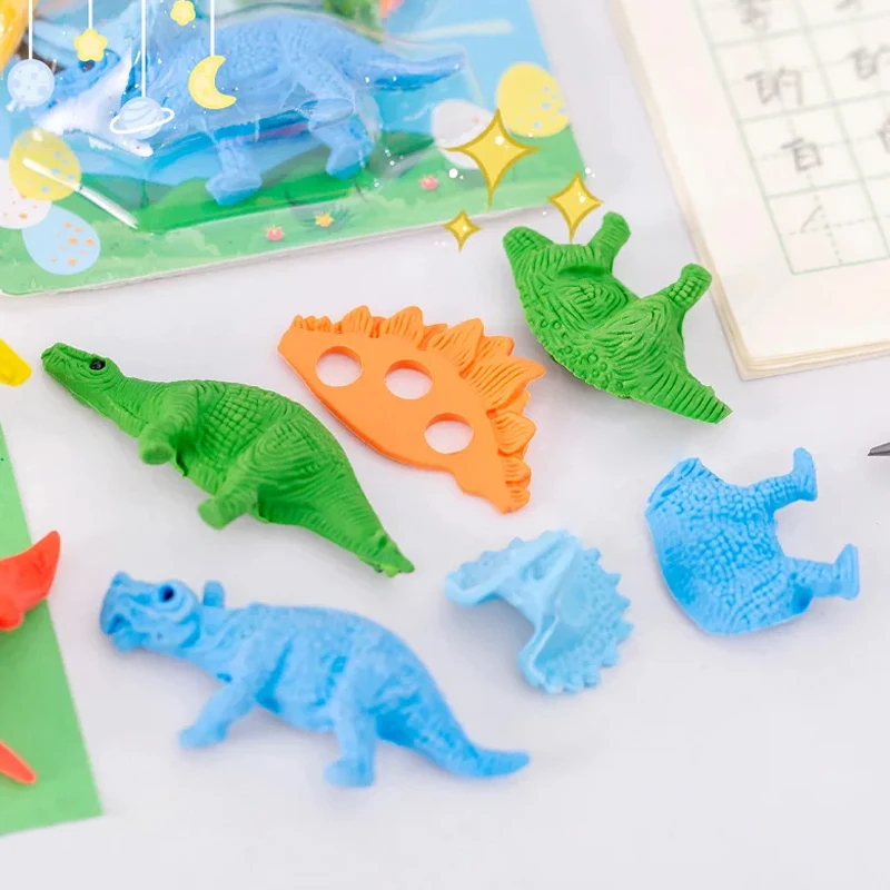4PCS/1set 크리 에이 티브 만화 3D 공룡 모델 - Model Kit Dinosaur Bandai 리뷰 및 가격