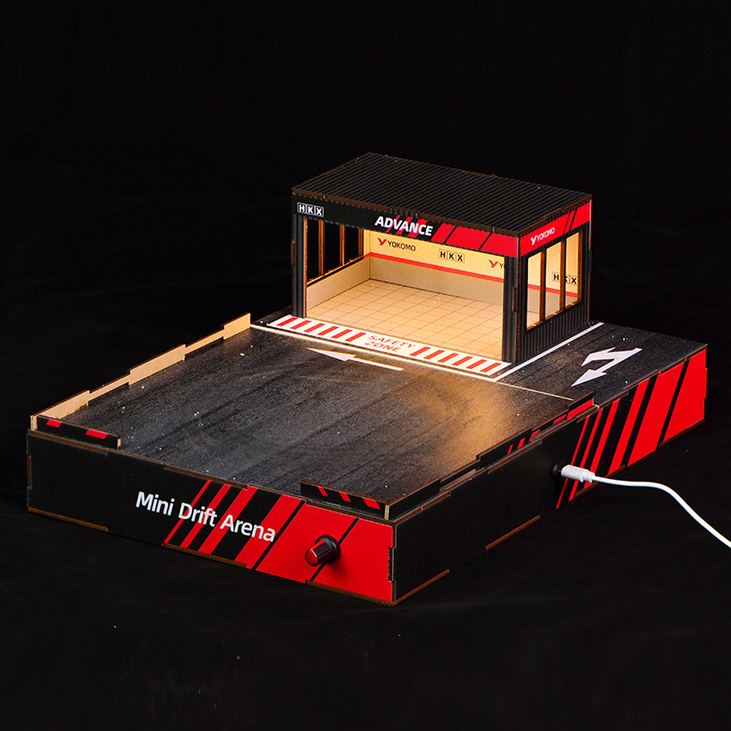 1:64 스케일 DIY 드리프트 트랙 디오라마 (회전식 - Model Kit Display 리뷰 및 가격