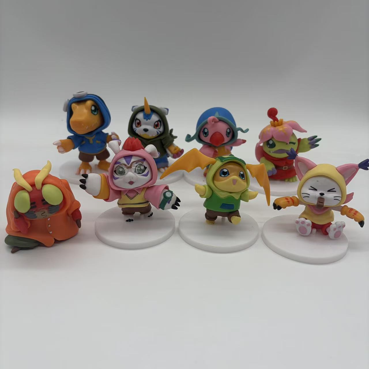 어린이를위한 고품질 8 개/대 애니메이션 디지털 몬스터 - Model Kit Digimon 리뷰 및 가격