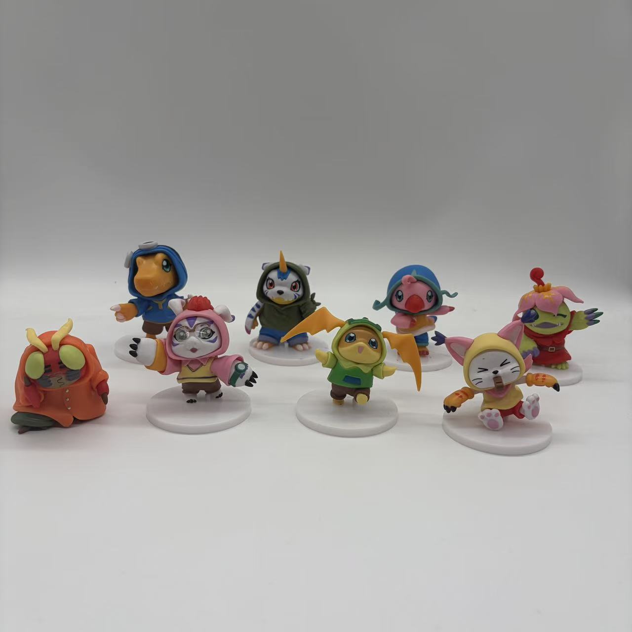 어린이를위한 고품질 8 개/대 애니메이션 디지털 몬스터 - Model Kit Digimon 리뷰 및 가격