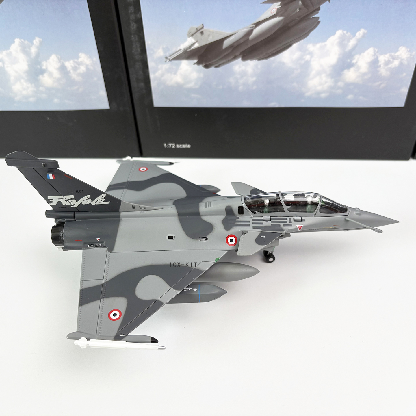 1/72 스케일 프랑스 공군 라팔 전투기 위장 다이캐스 - Model Kit Aircraft 리뷰 및 가격
