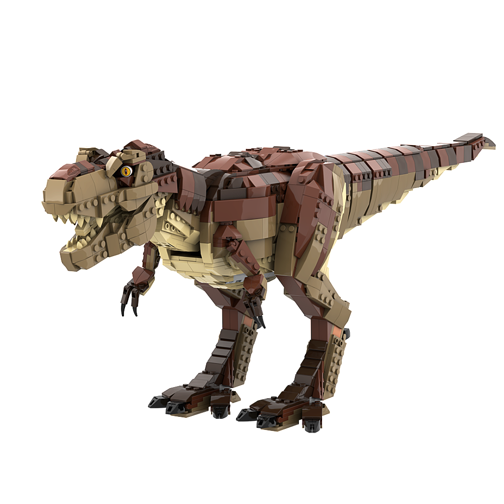 고브릭스 MOC 티렉스 리디자인 공룡 모델 블록 공룡  - Model Kit Dinosaur Bandai 리뷰 및 가격