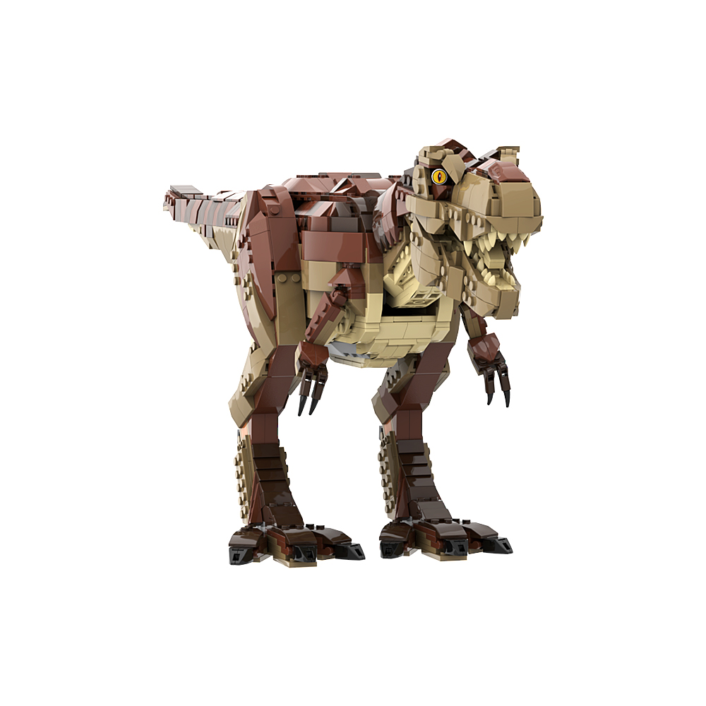 고브릭스 MOC 티렉스 리디자인 공룡 모델 블록 공룡  - Model Kit Dinosaur Bandai 리뷰 및 가격